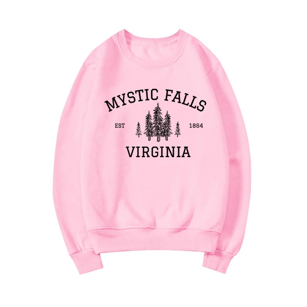 Mystic Falls Virginia Sweatshirt Vampire