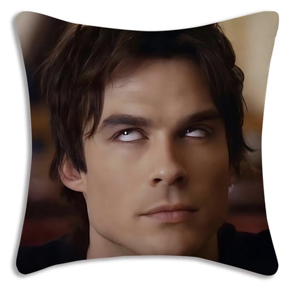 Damon Salvatore Pillow Covers