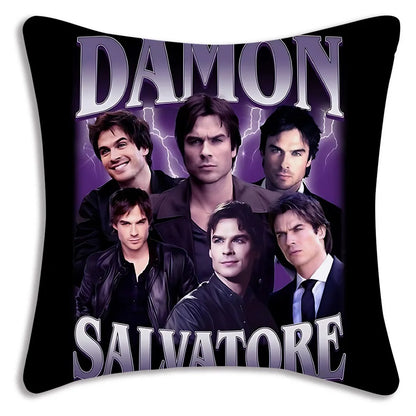 Damon Salvatore Pillow Covers