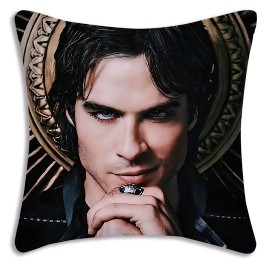 Damon Salvatore Pillow Covers