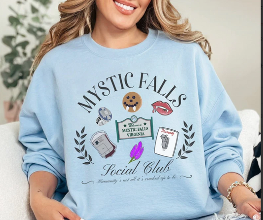 Mystic Falls Social Club Sweatshirt