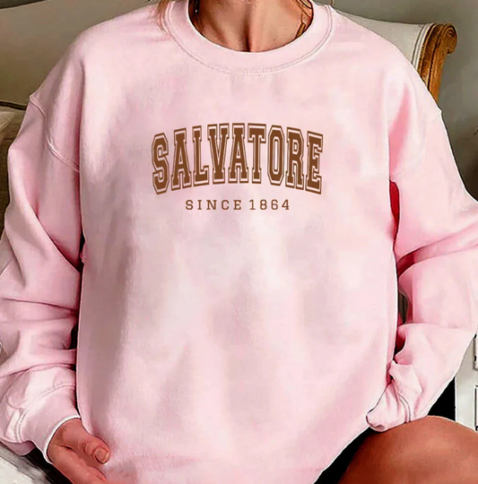 Casual Salvatore Since 1864 Pullover Sweatshirt