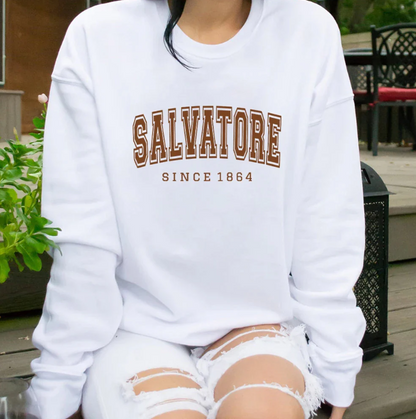 Casual Salvatore Since 1864 Pullover Sweatshirt