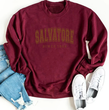 Casual Salvatore Since 1864 Pullover Sweatshirt