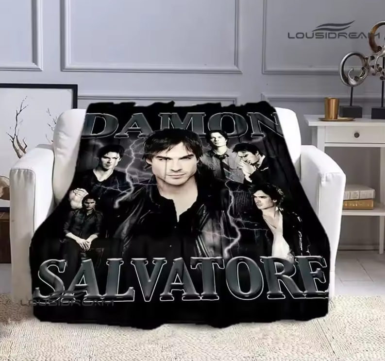 The Vampire Diaries Damon  blankets