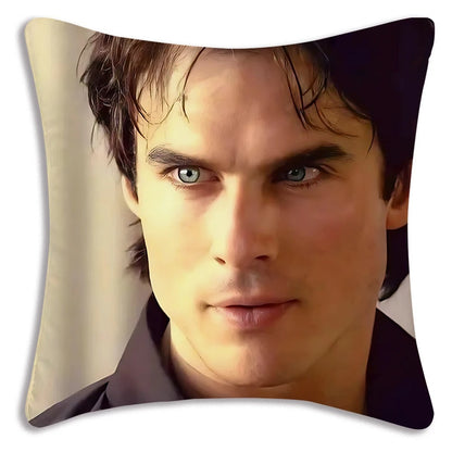 Damon Salvatore Pillow Covers