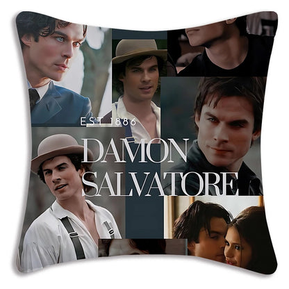Damon Salvatore Pillow Covers