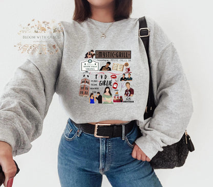 Vampire Diaries Quotes Sweatshirt