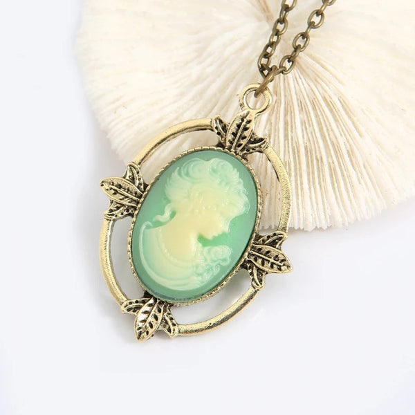 Retro Vampire Alloy Chain Necklace