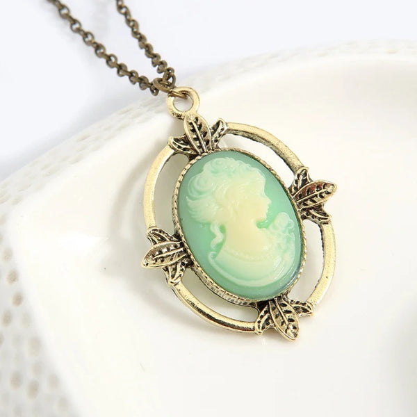 Retro Vampire Alloy Chain Necklace