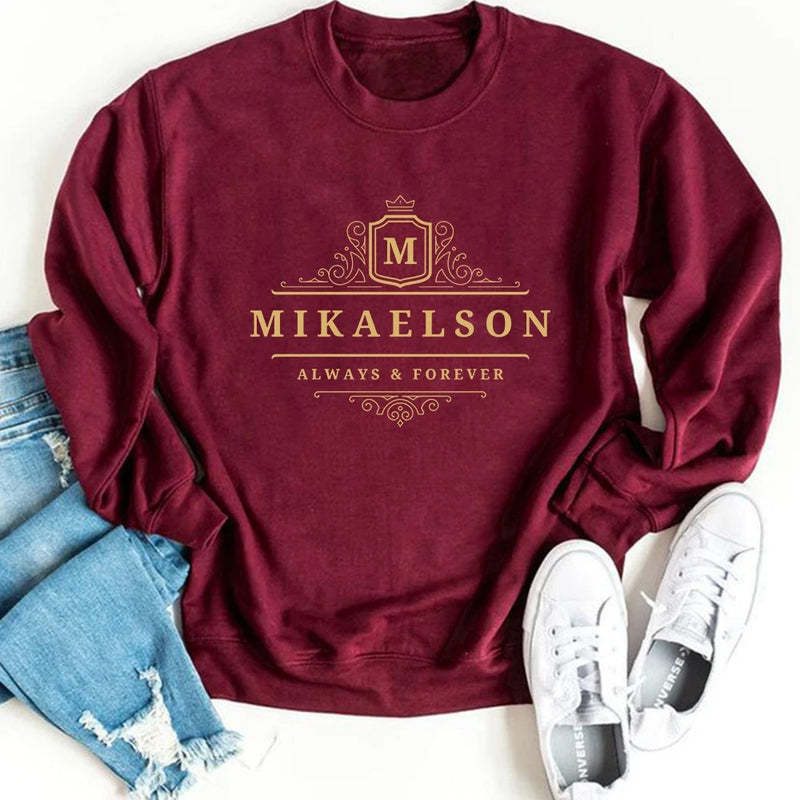 Trendy Women's Mikaelson Always and Forever Sweatshirt